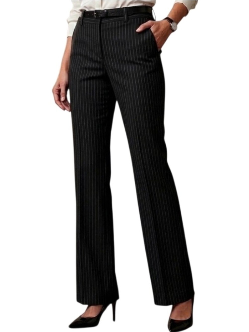 NO Boundaries Pinstripe Dress Pants